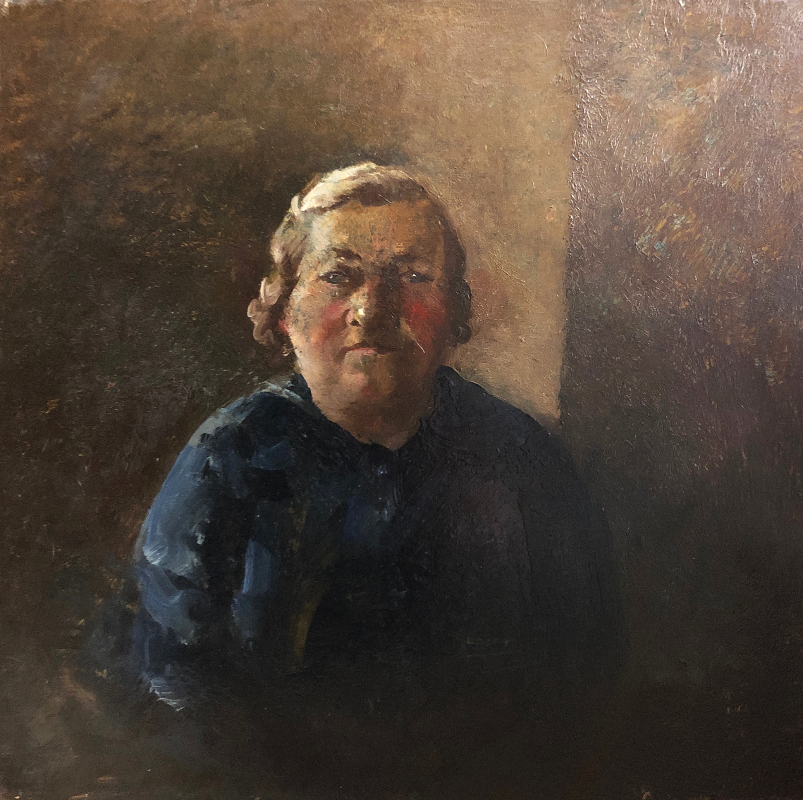 4849 Grard BARTHELEMY Madame Pelletier 1973 Huile 305 x 305 cm bis