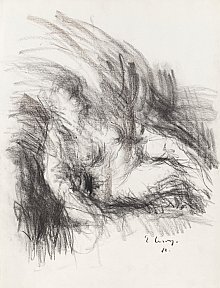 Nu, 1962. Fusain. 63 x 48 cm - Leroy