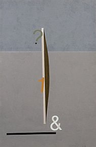 "Composition", 100 x 65 cm. 1998. Gouache - Steinberg