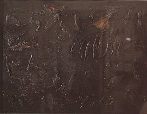 "Vie et mort de l'hibiscus", 50 x 65 cm. 1984. Pastel - guccione