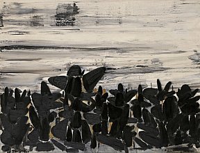 Sans titre, 1956. Huile sur toile. 89 x 116 cm - maryan