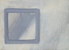 "Carré paysage", 16 x 22 cm. Huile sur toile. 1970 - Asse