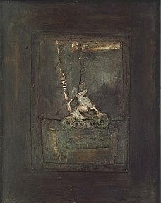 "Goût antique", 71 x 55,5 cm. 1990. Relief - PONS
