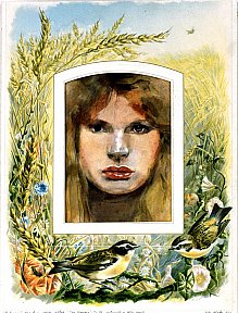 "September calendar in progress", 275 x 205 cm. 1977. Aquarelle sur papier sur carte litho - blake