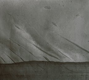 "Sur la mer", 51 x 56,5 cm. 2009. Encre de Chine sur papier - gao